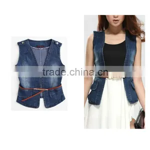 2014 New Fashion Womens Sexy Cheap Vest DS130031 thumbnail-1