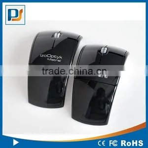 CE ROHS FCC USB Wireless Foldable Drivers USB 3D Optical Mouse thumbnail-2