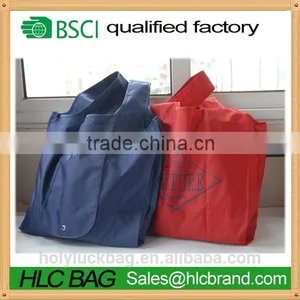 2016 New Design Eco Rpet Folding Shopping Bag With Button thumbnail-1