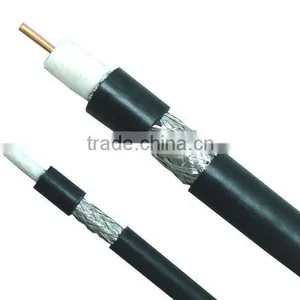 PE Insulation PVC Jacket Rg59 Rg11 Rg6 75 Ohm Coaxial Cable thumbnail-3