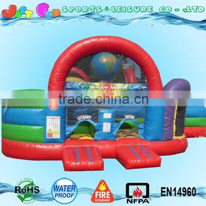 Inflatable Wacky World Obstle for Child thumbnail-1
