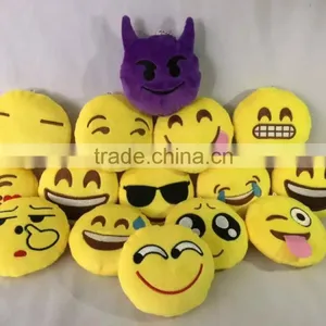 Funny Emoji Pillow Custom Factory Emoji Key Chain Emoji Key Ring thumbnail-4