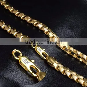 Simple Fashion 18k Gold Necklace Designs in 16 Grams 40 Grams thumbnail-6