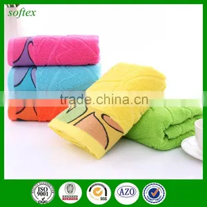 Thick Cotton 32s2 Heart Jacquard New Products 2016 Wholesale Face Towel thumbnail-1