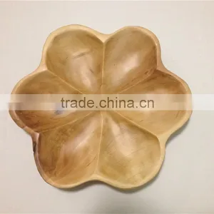 Hexagonal Farmhouse Antique Wood Plate Wholesale thumbnail-1