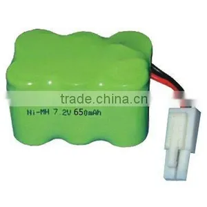 AA 650mAh 7.2v Ni-mh Rechargeable Battery Pack thumbnail-1