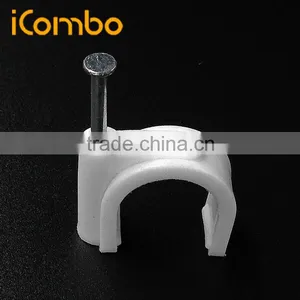 20mm Metal Wire Organizer Electric Extension Cord Wall Clips Clamps thumbnail-1