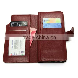 Premium pu Leather Wallet Case for Samsumg Galaxy S6, Latest Product Leather Wallet Case for Samsung Galaxy s6 thumbnail-2