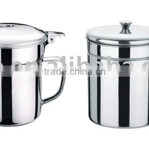 Stainless Steel Oil Strainer/cup/container thumbnail-1