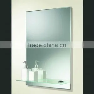 Mirror With Glass Shelf /5mm 6mm Sliver Mirror thumbnail-1