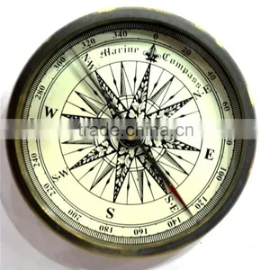 Antique Brass Mini Pocket Compass -Replica Collectibles Compass 13508 thumbnail-3