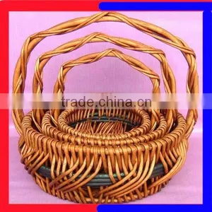 Hot Sale High Quality Willow Basket Set thumbnail-1
