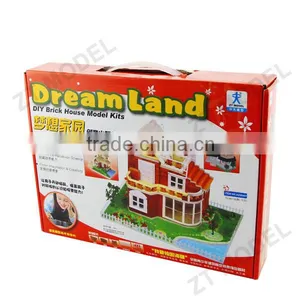 Dream Land DIY Brick House Model Kits Educational Brain Model thumbnail-1