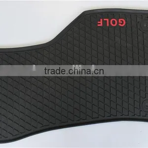 Full Set Type Rubber Floor Mats / Floor Liners For VW GOLF 7 thumbnail-5