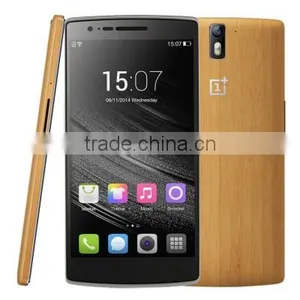 Original OnePlus One Bamboo Version 64GB, 5.5 Inch 4G Android 4.4 IPS Capacitive Screen Phablet, Qualcomm Snapdragon 801(8974AC) thumbnail-1