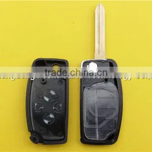 4 Buttons Flip Folding Key Cover Blank Shell Replacement Toyota thumbnail-6