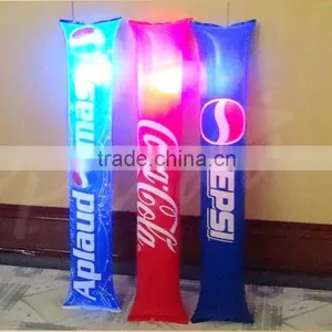 LED Inflatable Cheering Sticks, Plastic Flashing Thunder Sticks thumbnail-2