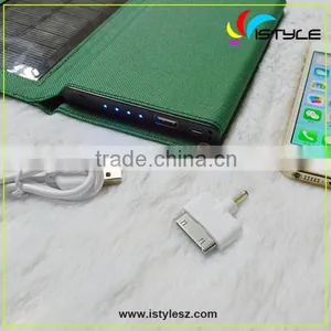 8000mAh Solar Type Power Bank Foldable Solar Storage Power thumbnail-4