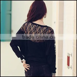 Factory Direct Sale Women Long SleevesT-Shirt With Fashion Design thumbnail-3