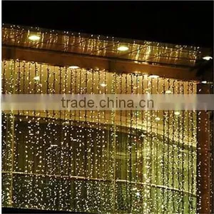 3Mx3M 300LED Outdoor Christmas Xmas String Fairy Wedding Curtain Light 110V-230V thumbnail-1