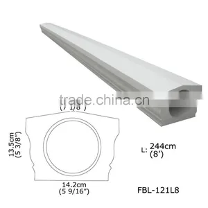 High Quality Good Price Beautiful New Modern Luxury Decorative Interior Polyurethane Balustrade thumbnail-1