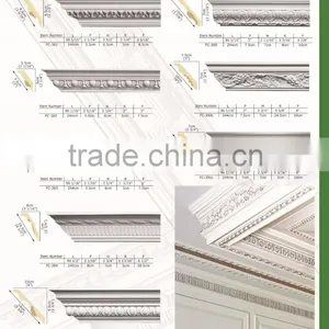 Panel Moulding Polyurethane Crown Moulding Good Price Beautiful New Modern Frame Moulding thumbnail-2