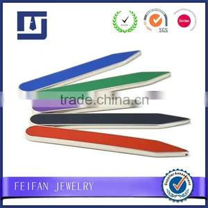 Wholesale Personalized Metal Enamel Collar Stays High Quality Custom Collar Bone thumbnail-1