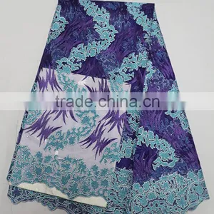 2015New Design Swiss Lace Fabric White Lace Fabric thumbnail-2