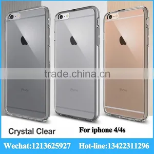 Ultra-thin Hightly Fit Color Change Back Cover for Iphone 4/4s Ultra Transparent Soft Case for Iphone Quality Choice thumbnail-5