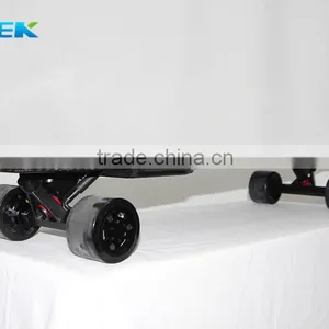 New Fashion E-skateboard Carbon Fiber With Dual In-wheel Motor thumbnail-1