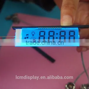 Custom Blue Led Backlight See Through Lcd Display Panel for Car Audio thumbnail-2