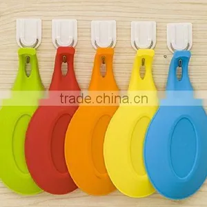 Set of 4 Silicone Spoon Rest Mat With High Quality (KT-002) thumbnail-3