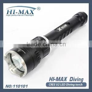 XM-L2 U2 Scuba Underwater Orca Diving Torch With Rechargable Battery thumbnail-1