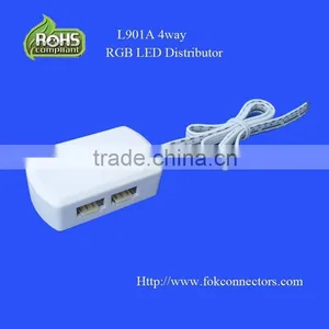 Loox 12V Color Mixer With 9 Way Distributor for RGB LED Under Cabinets Dimmer and Controllers thumbnail-3