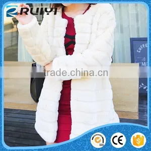 Fashion Women's Clothing Faux Fur Winter Coat thumbnail-5