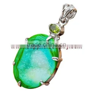 A1040 Sterling Silver Pendants Gold Pendant thumbnail-3