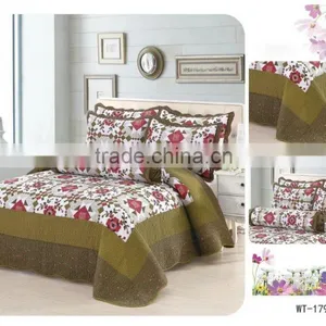Quilted Bedding WT1792 Green thumbnail-1