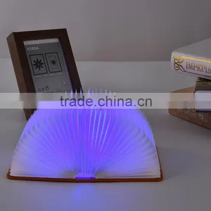 New Innovative USB Rechargeable Kraft Paper Book Shape Night Light Souvenir Gift Book Light thumbnail-4