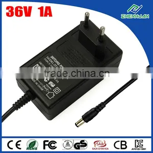 EU Plug Switching Power Adapter 36V 1A AC Power Supply For Air Purifier thumbnail-1
