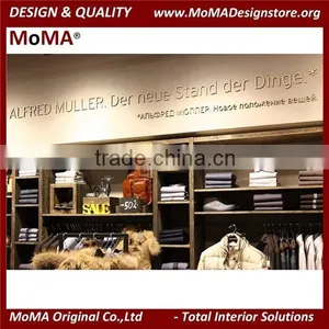 Cube Solid Wood Display Cabinet/Menswear Display Idea/Store Fitting Furniture thumbnail-2