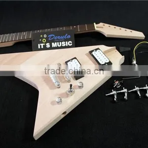 Hand Made High End Hollow Body Guitar Kit thumbnail-1