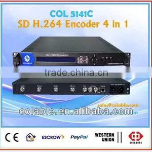 SD H.264 Encoder 4 in 1, Sdi to ip Encoder Converter thumbnail-1