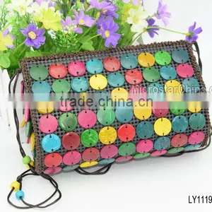 Coconut Shell,coconut Shell Material and Women Gender Stock Lady Bag thumbnail-6