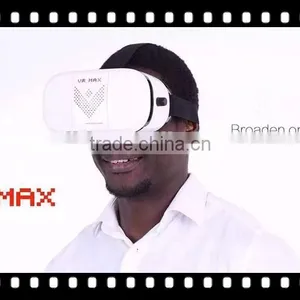 Plastic 3D VR BOX Virtual Reality VR 3D Glasses High Quality 3D Helmet Phone Glasses thumbnail-2