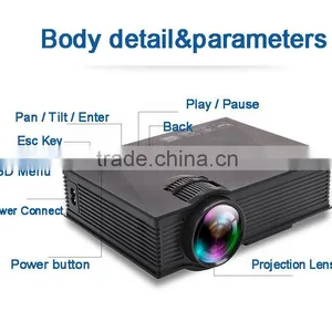 Portable Mini Multimedia Wifi Projector Mini Full HD Projector, Multimedia LED Projector With Wifi thumbnail-6