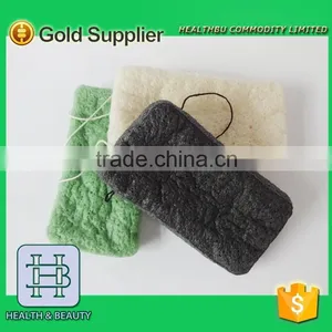 Konjac Body Sponge With Attached String for Hanging to Dry thumbnail-1
