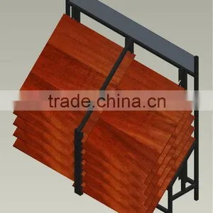 Two Columns Floor Tiles Display Racks thumbnail-1