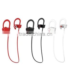 Factor Price JHO Wireless Bluetooth V4.1 Headphone Sport Sweatproof In-ear Stero Earphone With Mic Handsfree Calling thumbnail-3