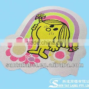 Polyester Garment Laser Cut Woven Badge thumbnail-5