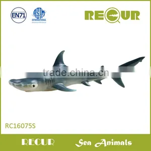 Recur Rotocasting Plastic Animal Toy Sea Animal Toy Hammerhead Shark Toy for Kids thumbnail-1